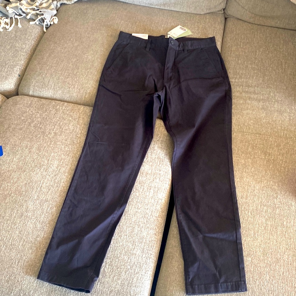 Men’s black skinny fit pants
